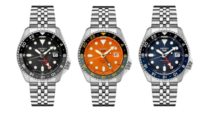 Часы Seiko 5 Sports GMT